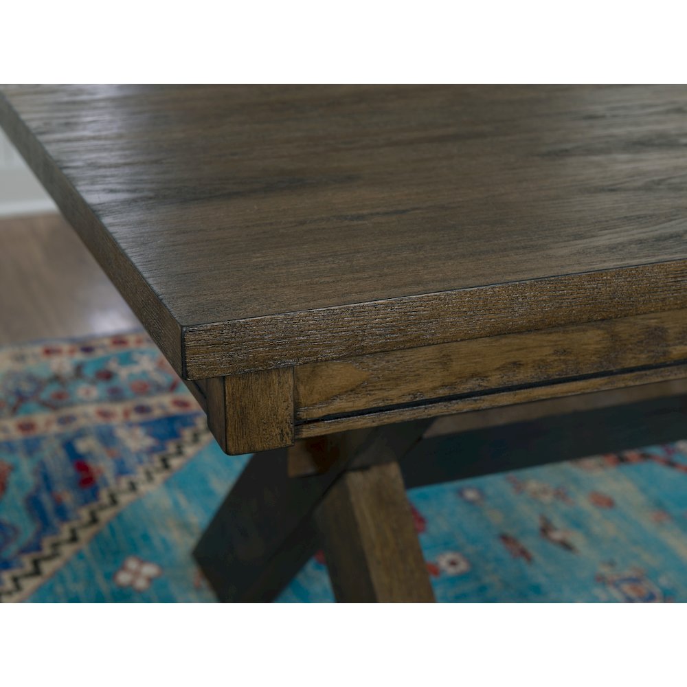 Turino Rustic Umber 5PC Dining Set. Picture 5