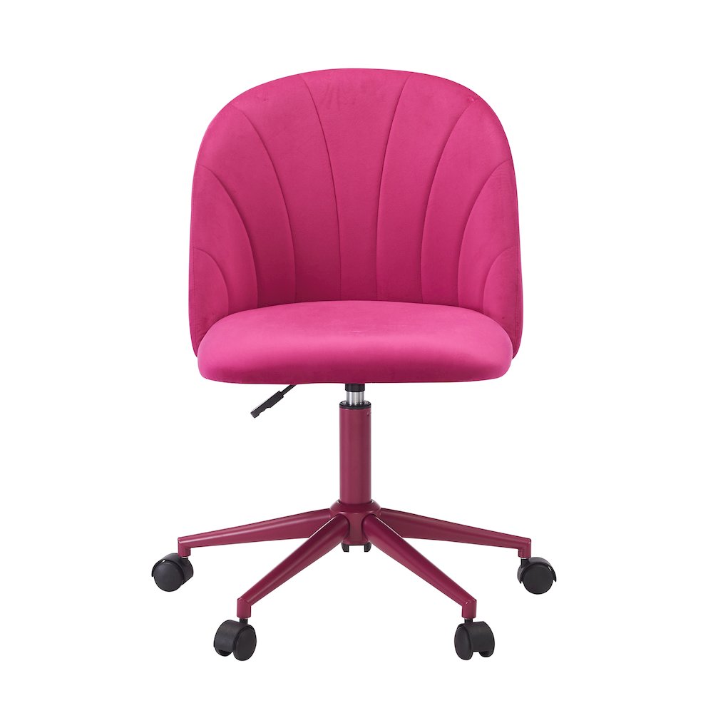 Adalynn Desk Chair Hot Pink. Picture 3