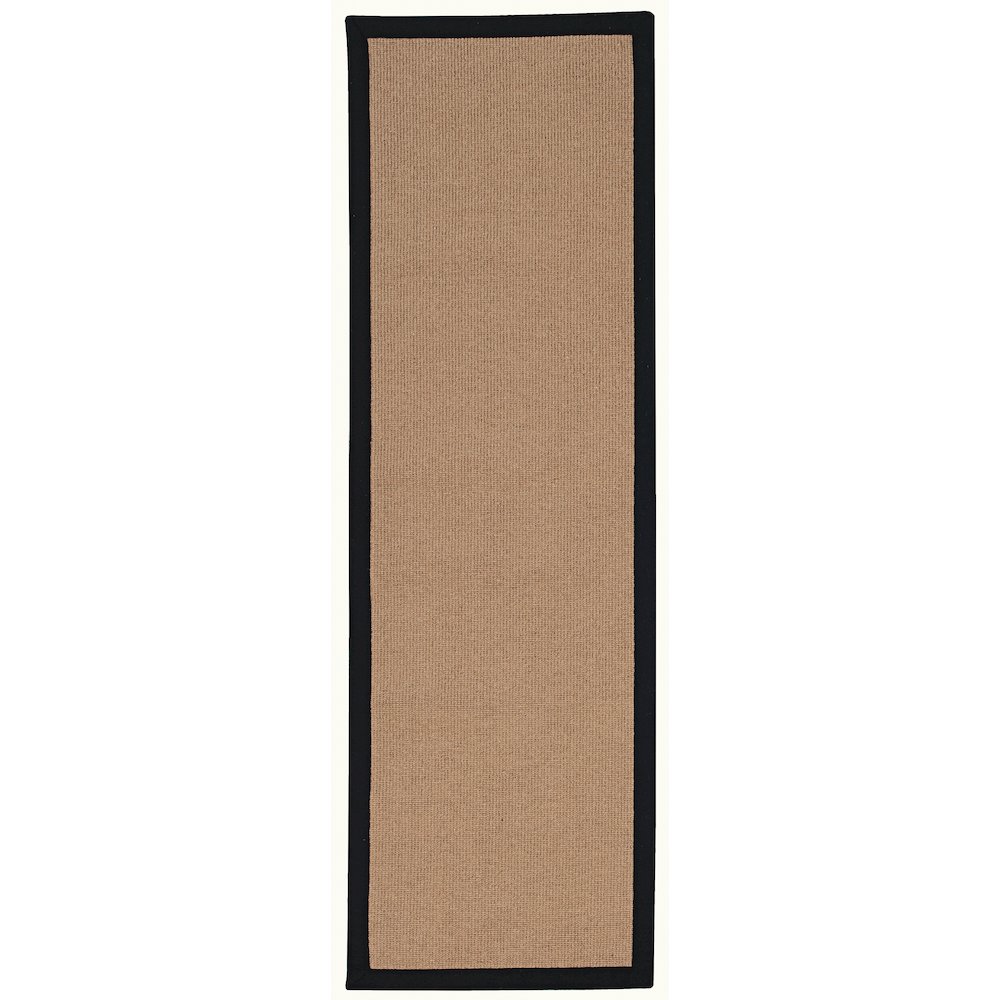 Athena Cork & Black 2.6x8, Rug. Picture 2
