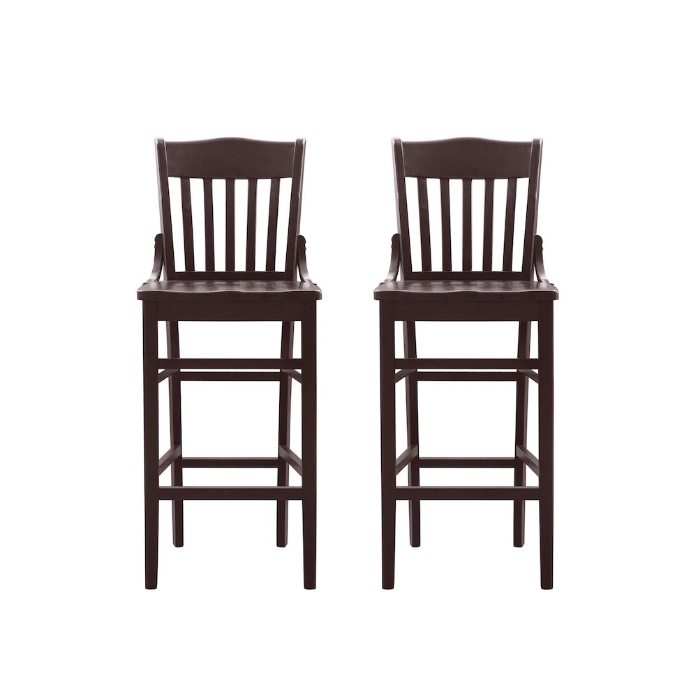 Jace Barstool Brown Set Of 2. Picture 1
