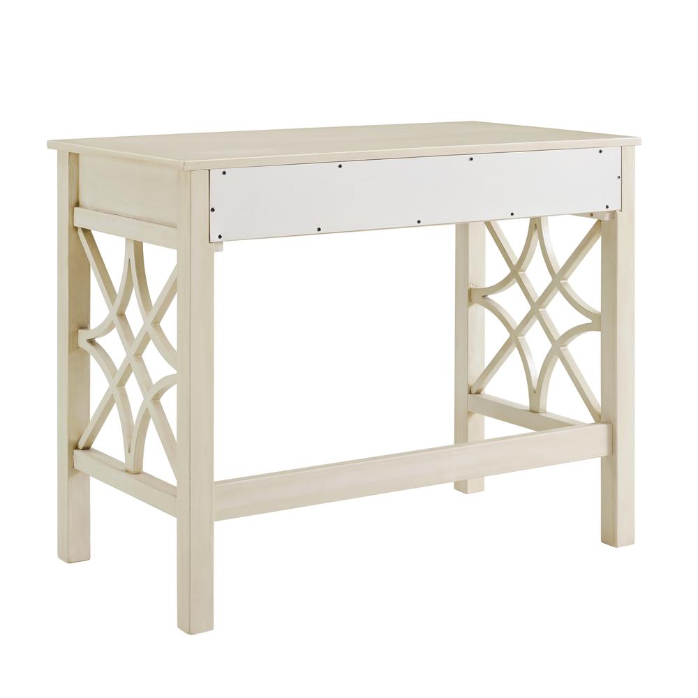 Whitley Antique White Desk. Picture 3