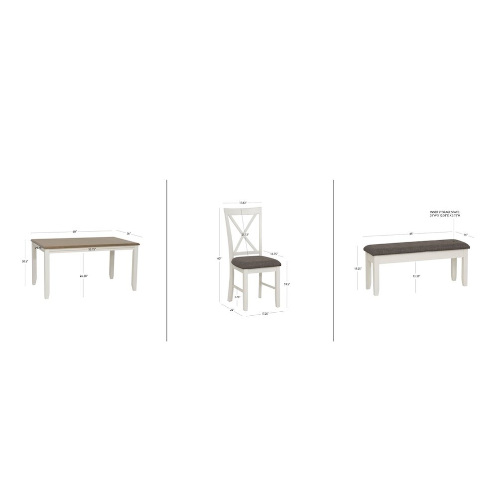 Jane 6pc Dining Set. Picture 11