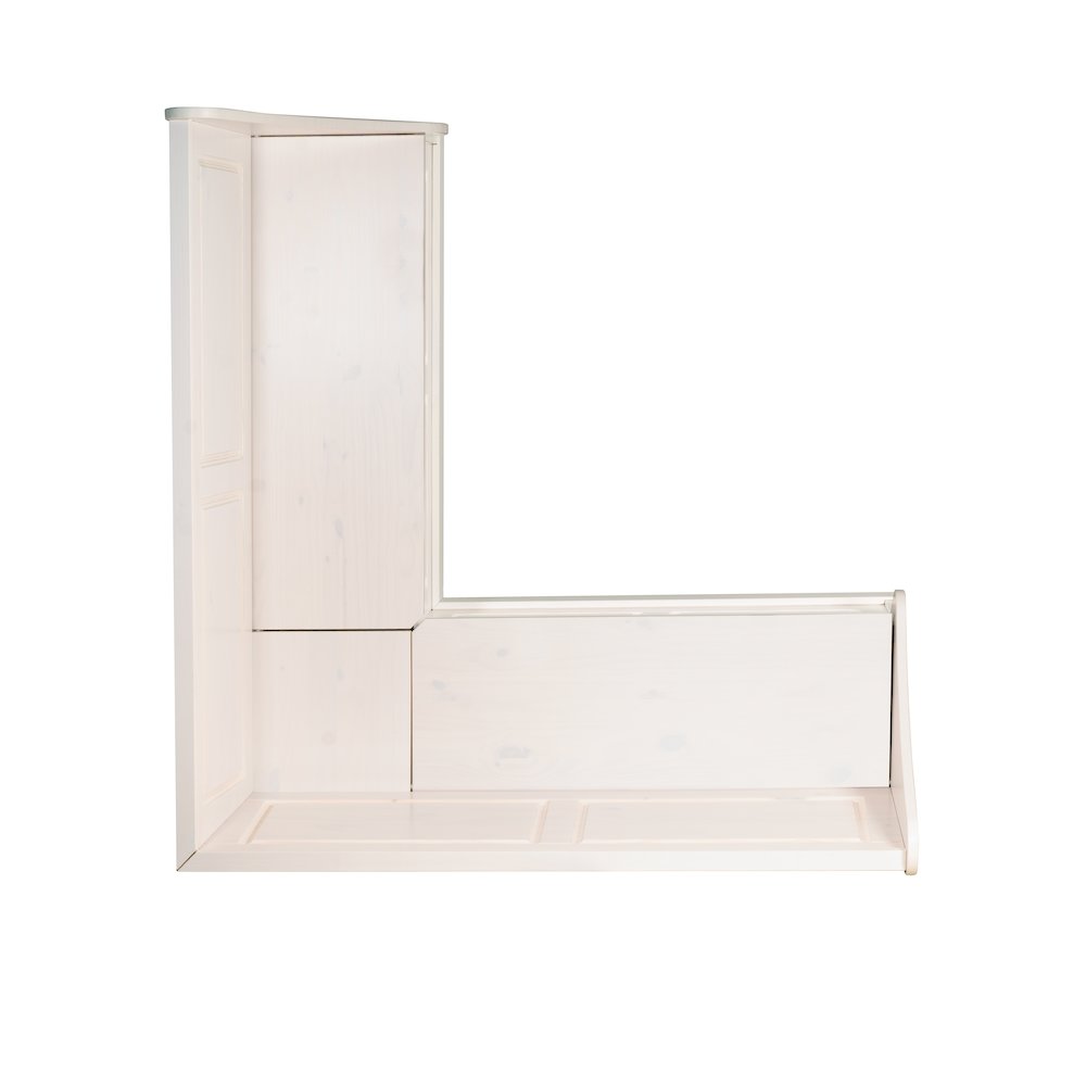 Tobin Corner Breakfast Nook, White. Picture 9