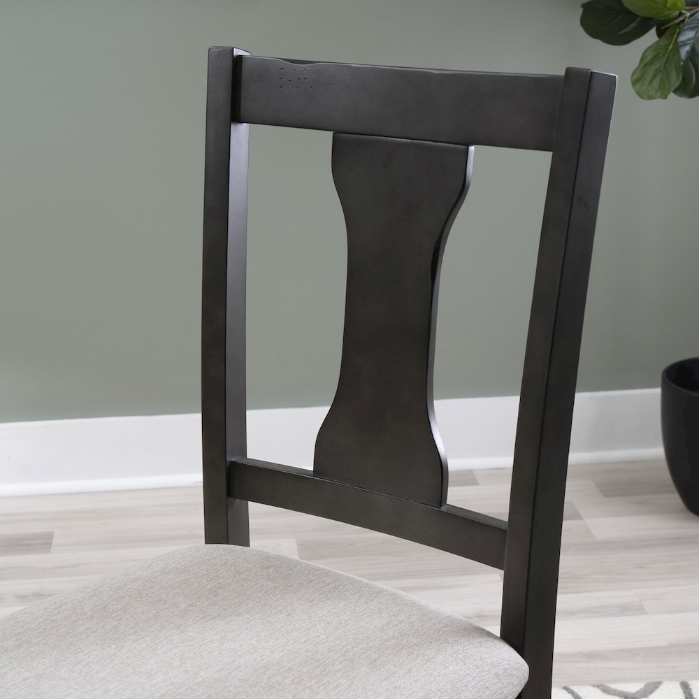 Willow Grey Side Chair. Picture 3