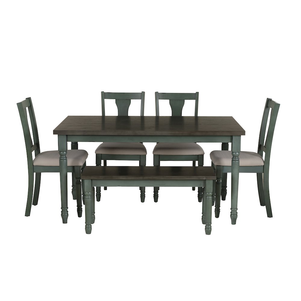 Willow  6 Piece Dining Set. Picture 1