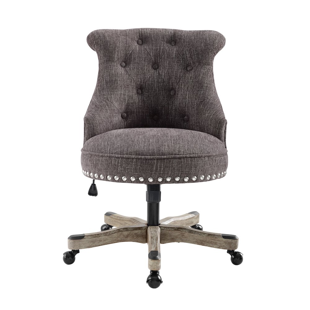Sinclair Office Chair, Charcoal Gray. Picture 1