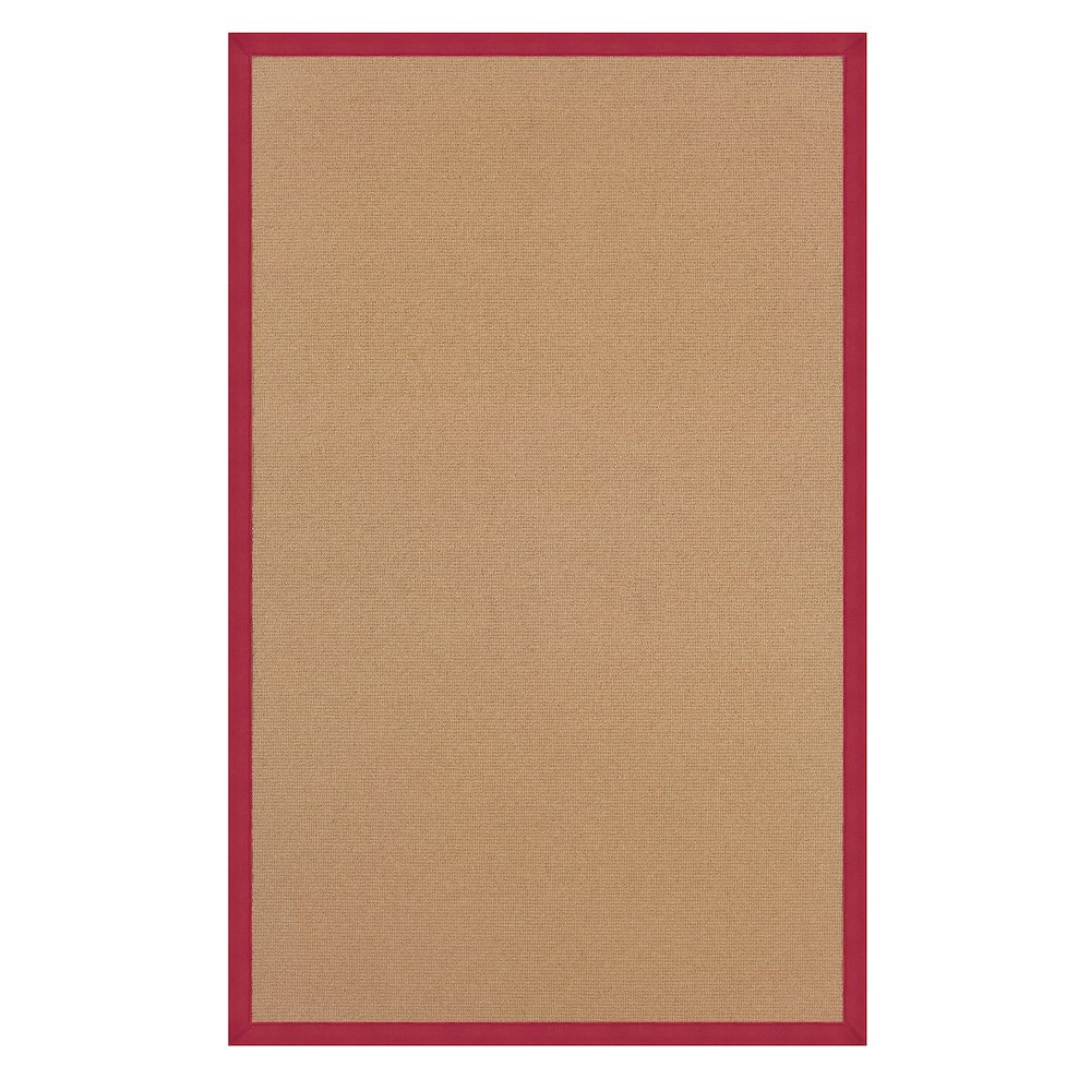 Athena Cork & Red 9.10x13, Rug. Picture 1