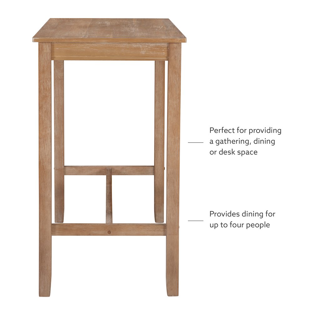 Claridge Bar Pub Table Acacia. Picture 8