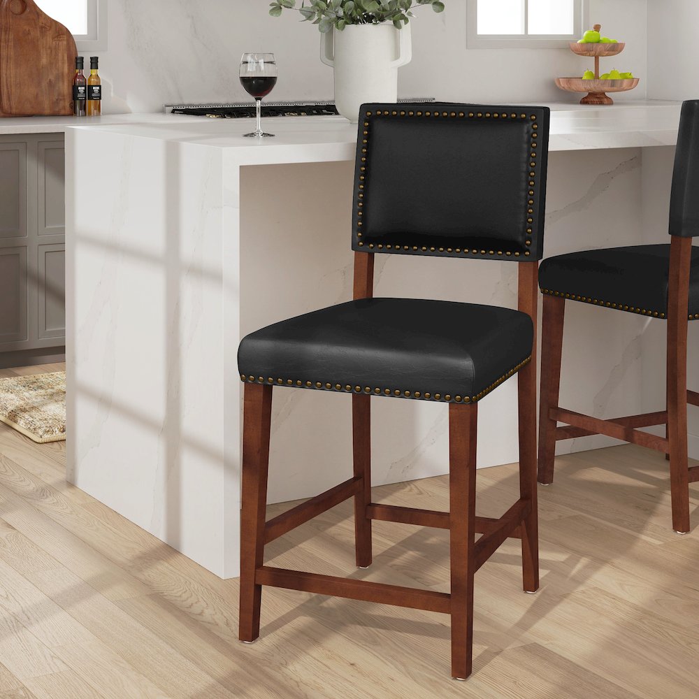 Brook Counter Stool Black. Picture 3