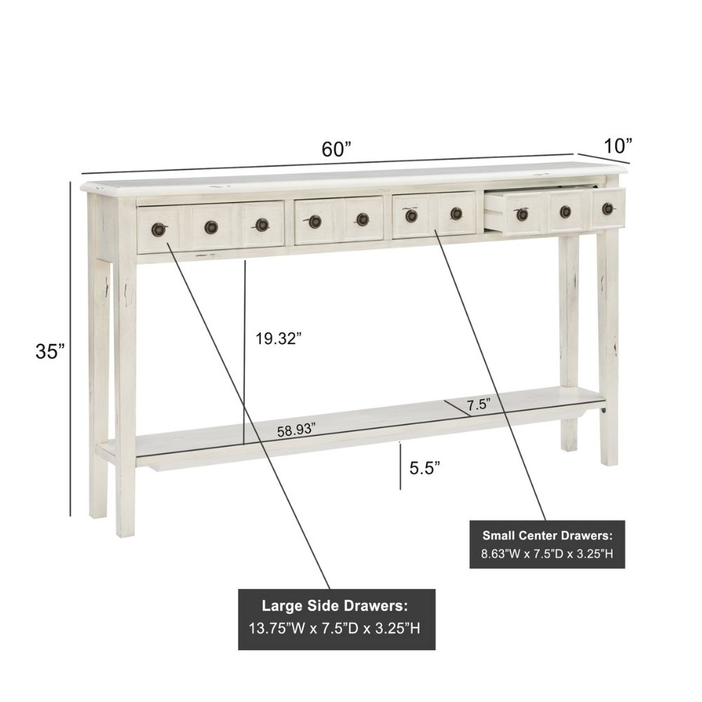 Sadie Cream Long Console. Picture 13
