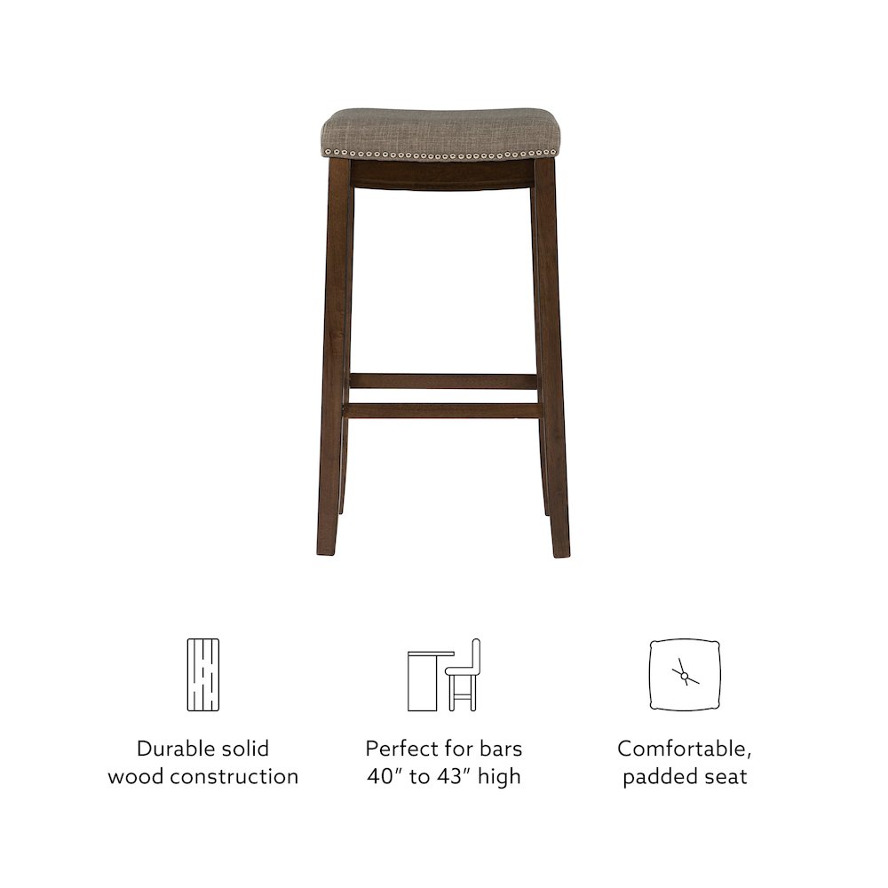 Claridge Rustic  Bar Stool. Picture 13