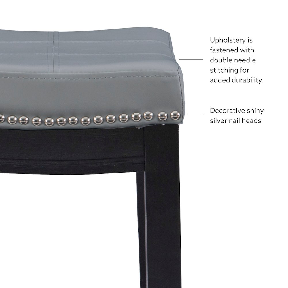 Claridge Gray Counter Stool. Picture 11