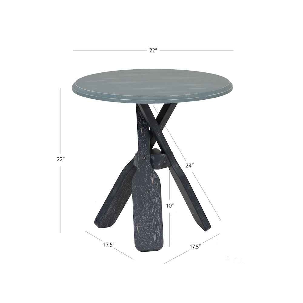 Omar Side Table Grey. Picture 13