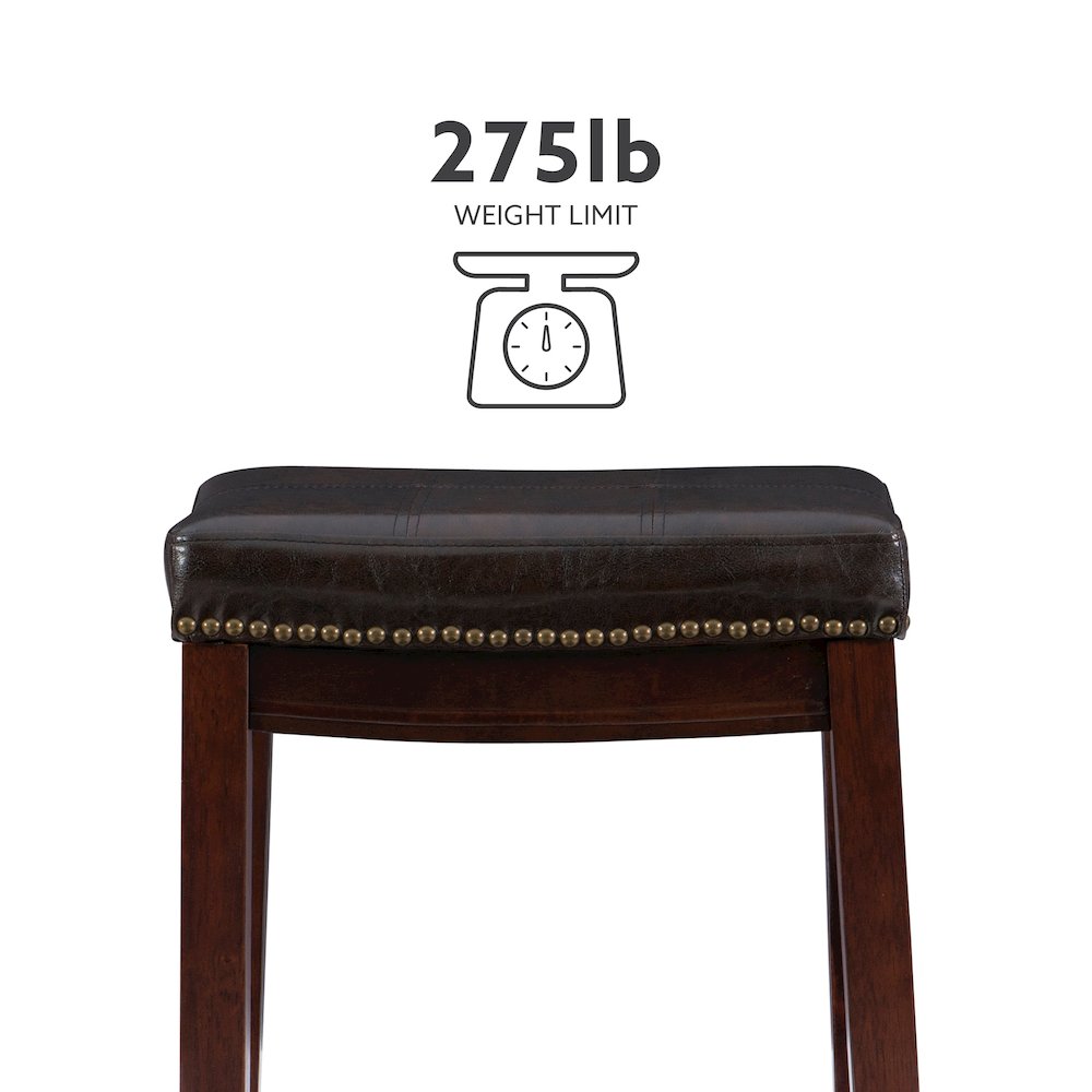 Claridge Brown Counter Stool. Picture 14