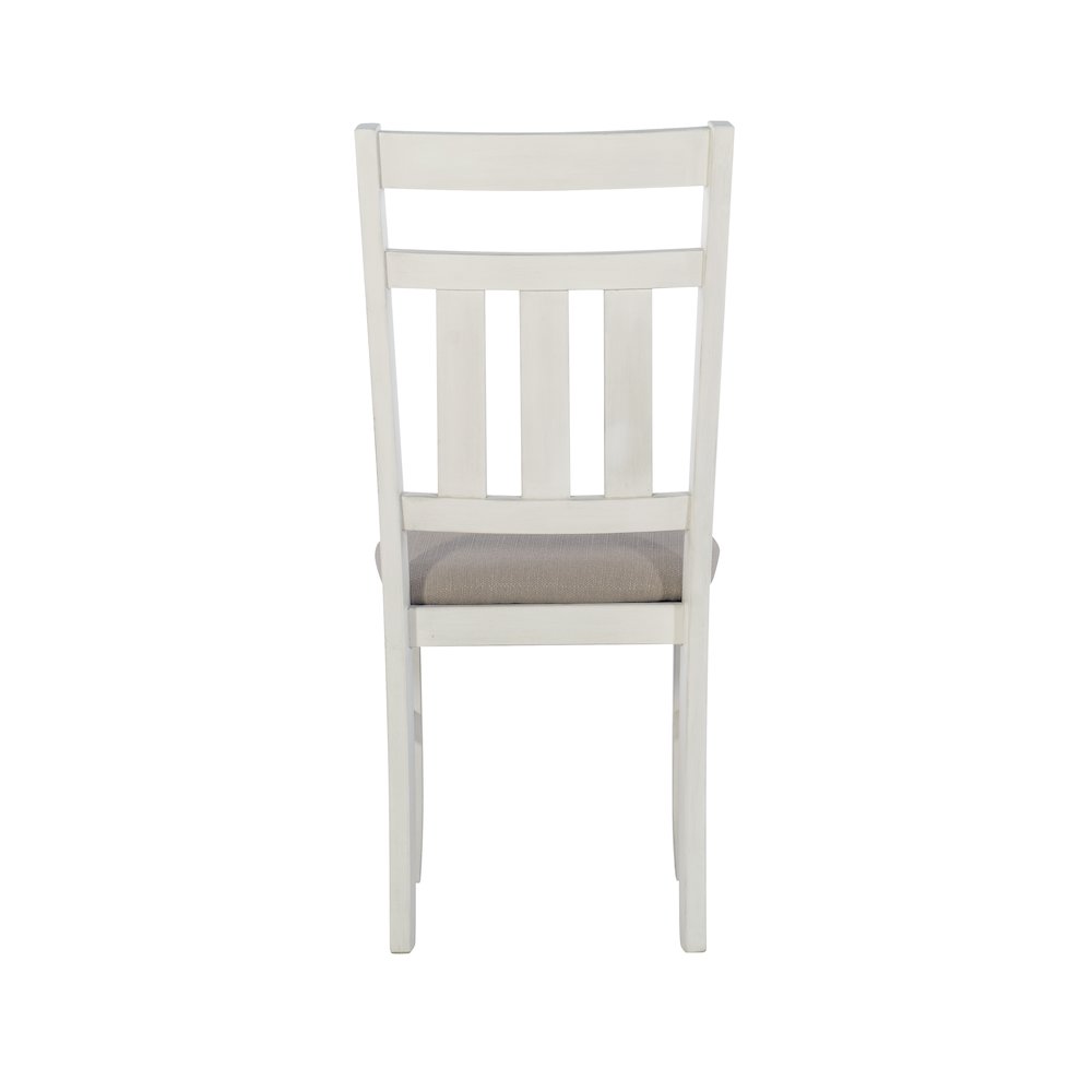 Turino Distressed White 5PC Dining Set. Picture 12