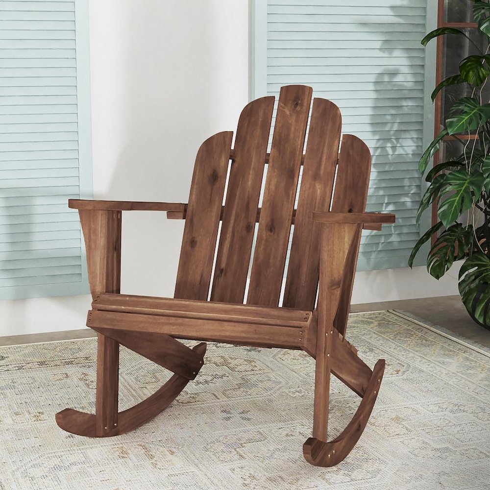 Acorn Adirondack Rocker. Picture 3