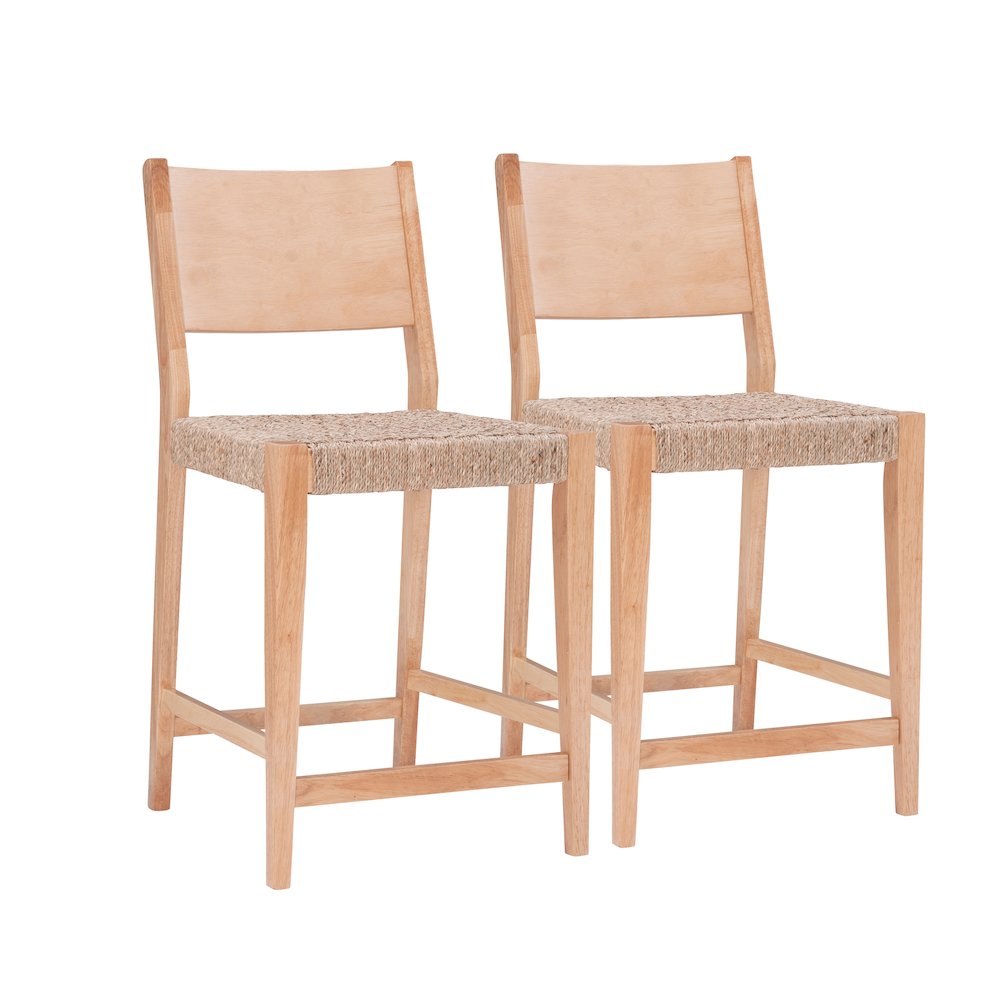 Cadence Counter Stool Natural  Set Of 2. Picture 8