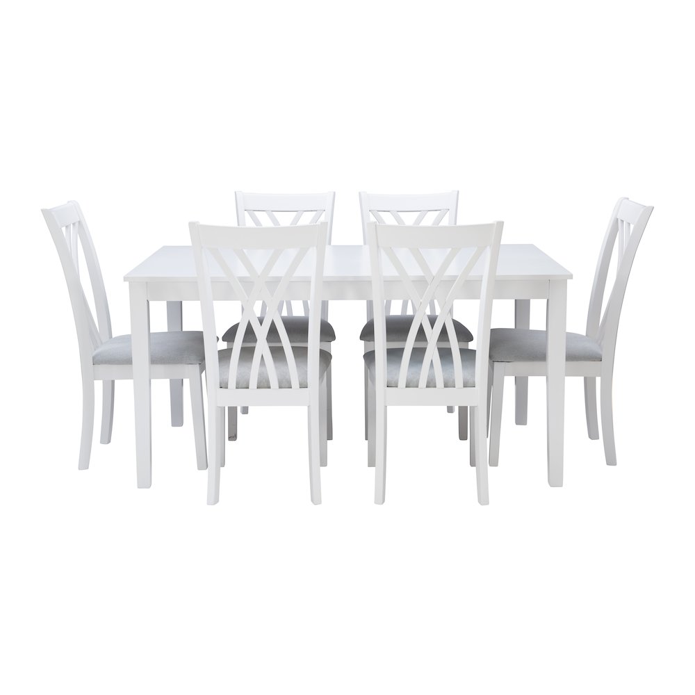 Maggie 7PC Dining Set. Picture 1
