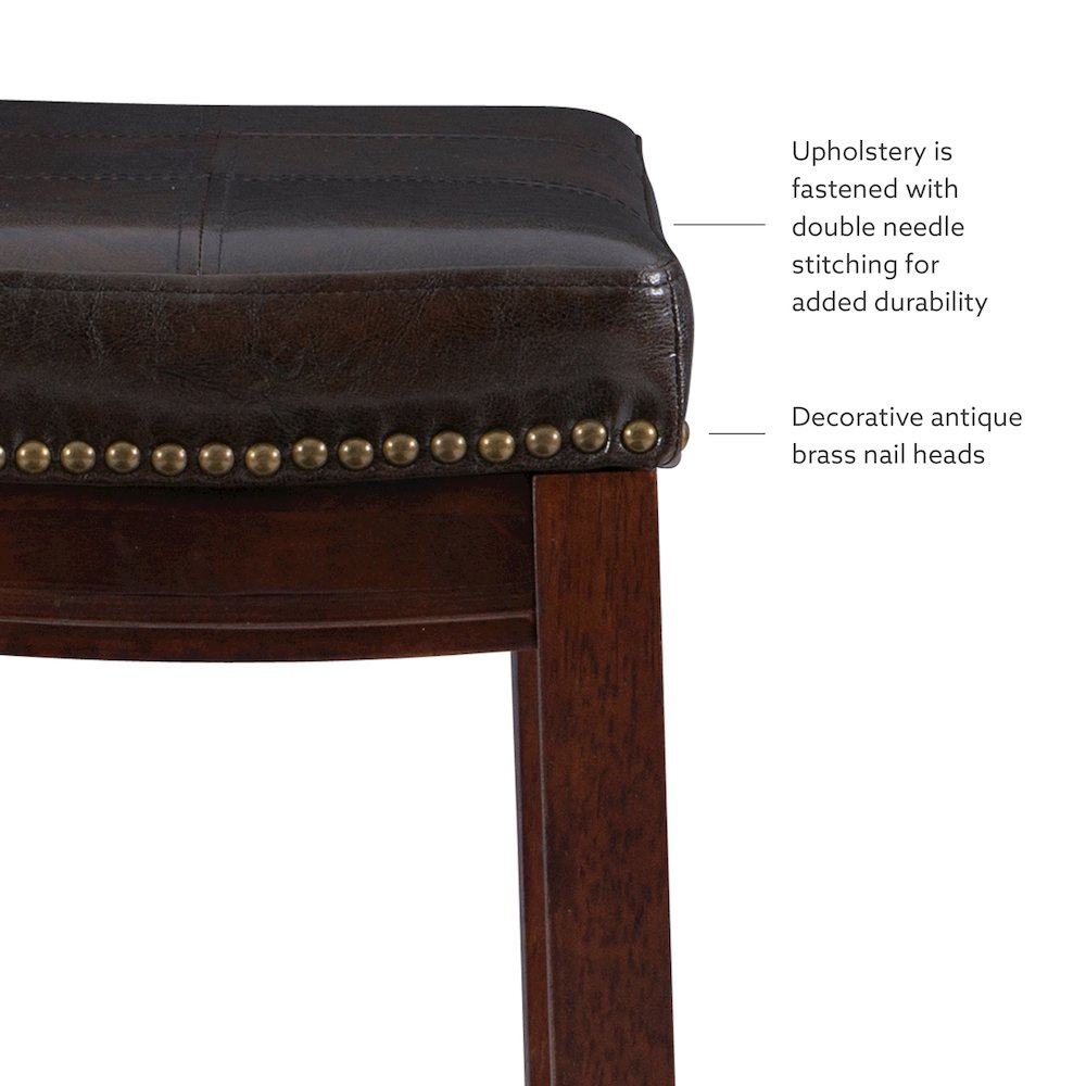 Claridge Brown Counter Stool. Picture 11