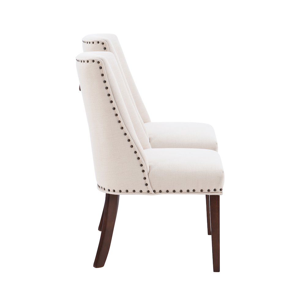 Adler Dining Chair Espresso Natural, Set of 2. Picture 6