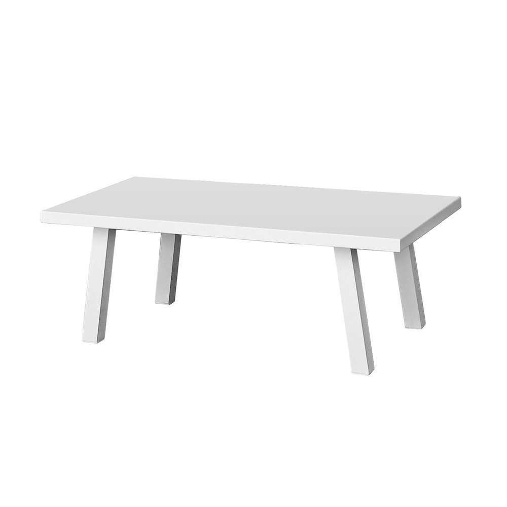 Panama Jack Mykonos Coffee Table with Glass. Picture 2