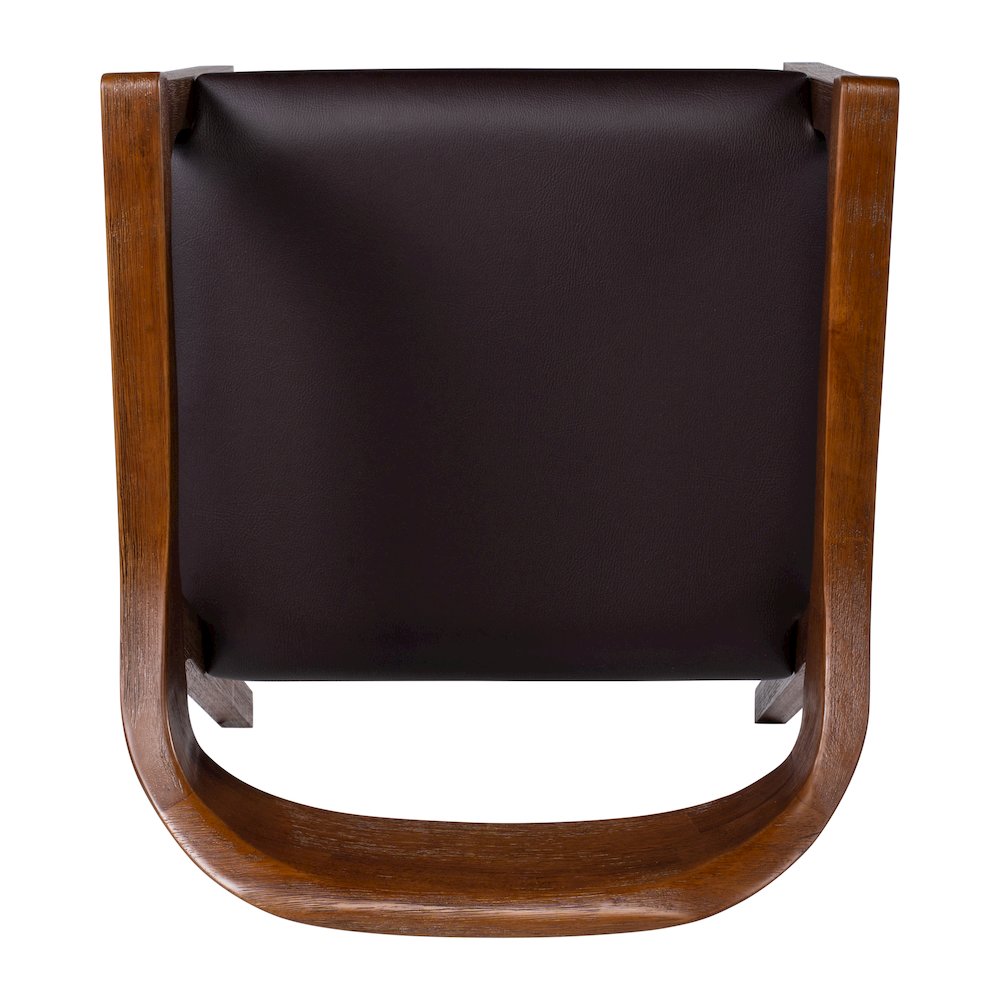 Rasmus Dining Armchairs - Chestnut Wire-Brush Finish - Set of 2. Picture 7
