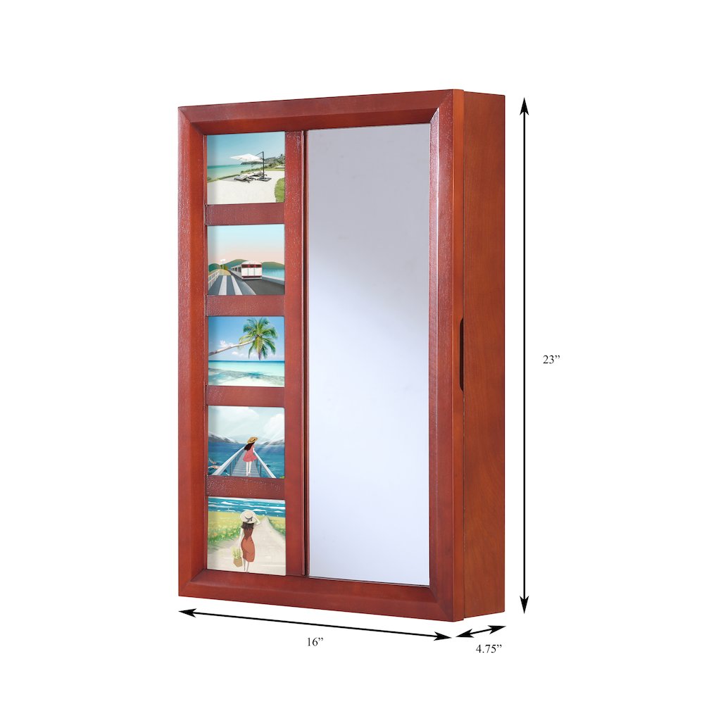Bellissimo Collection, Venice  Wall Mount jewelry Armoire. Picture 5