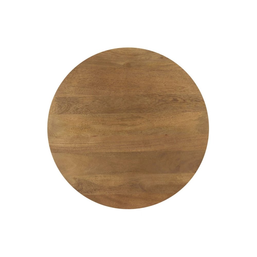 Sullivan Round Coffee Table - Spice Tan. Picture 5