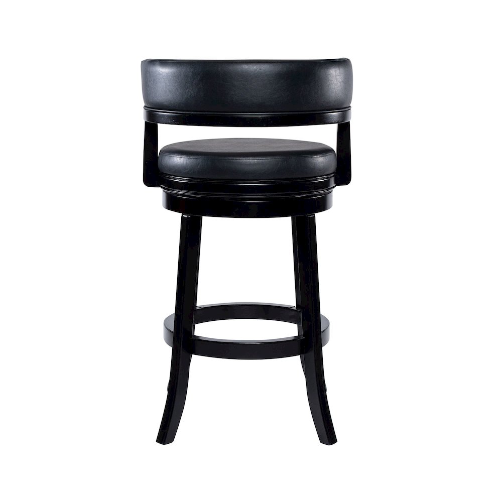 Balen Bar Height Swivel Stool - Black. Picture 8