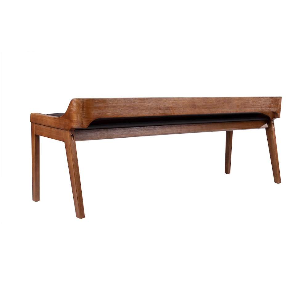 Rasmus Dining Bench - Chestnut Wire-Brush Finish. Picture 5