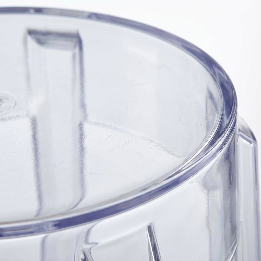 Acrylic Backless Counter Stool, Clear Color. Picture 6