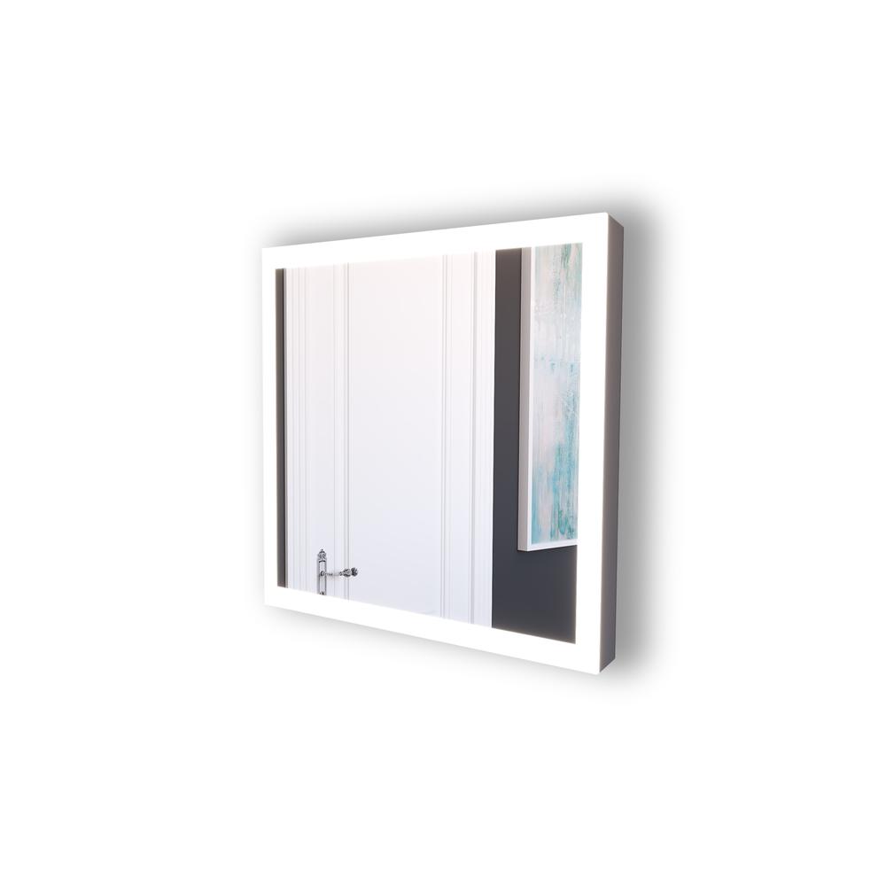 Angelina 36 in. W x 30 in. H Rectangular  Wall-Mount Bathroom Vanity Mirror. Picture 2