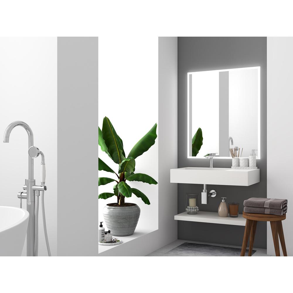 Left Basin Wall-Mounted  Single Bathroom Sink  in White. Picture 7