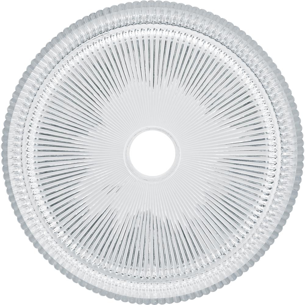 Cowrie Timeless Clear Tempered Glass Crystal Round Vessel Sink - 16 in.. Picture 1