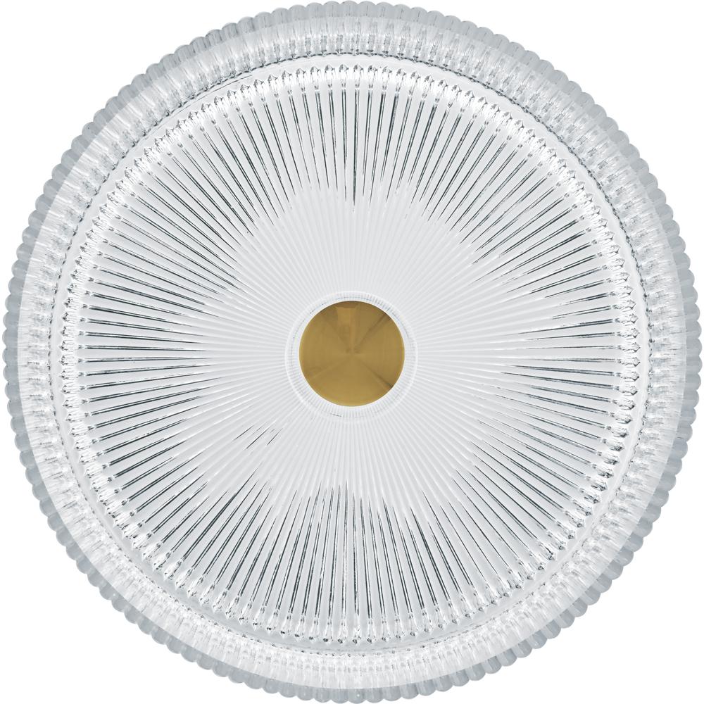 Cowrie Timeless Clear Tempered Glass Crystal Round Vessel Sink - 16 in.. Picture 2