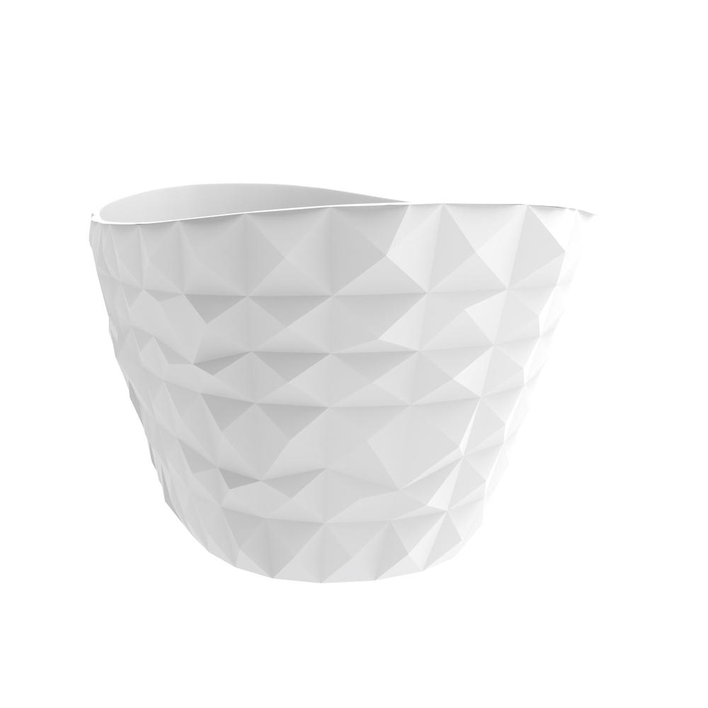 Knightsbrook 64" Freestanding Solid Surface Soaking Bathtub. Picture 4