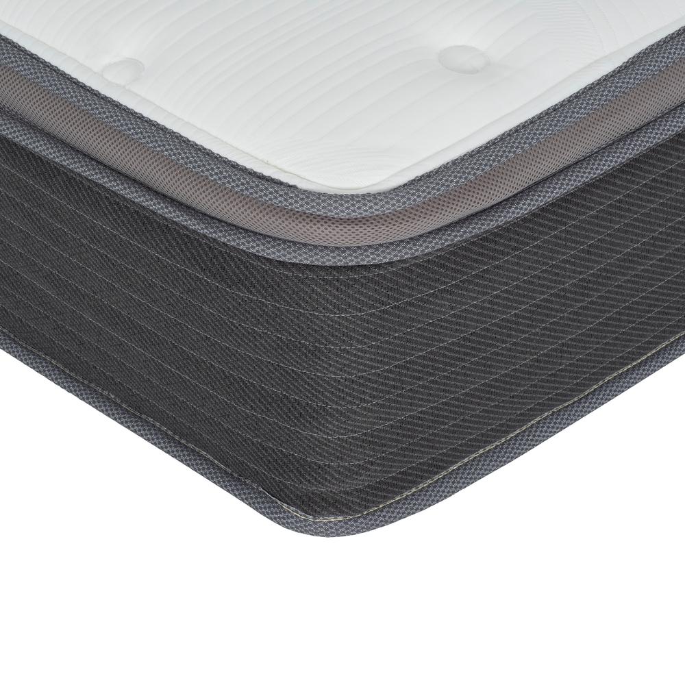 Evena 12 in. Pocket Spring Hybrid Euro Top Bed in a Box Mattress, King. Picture 5