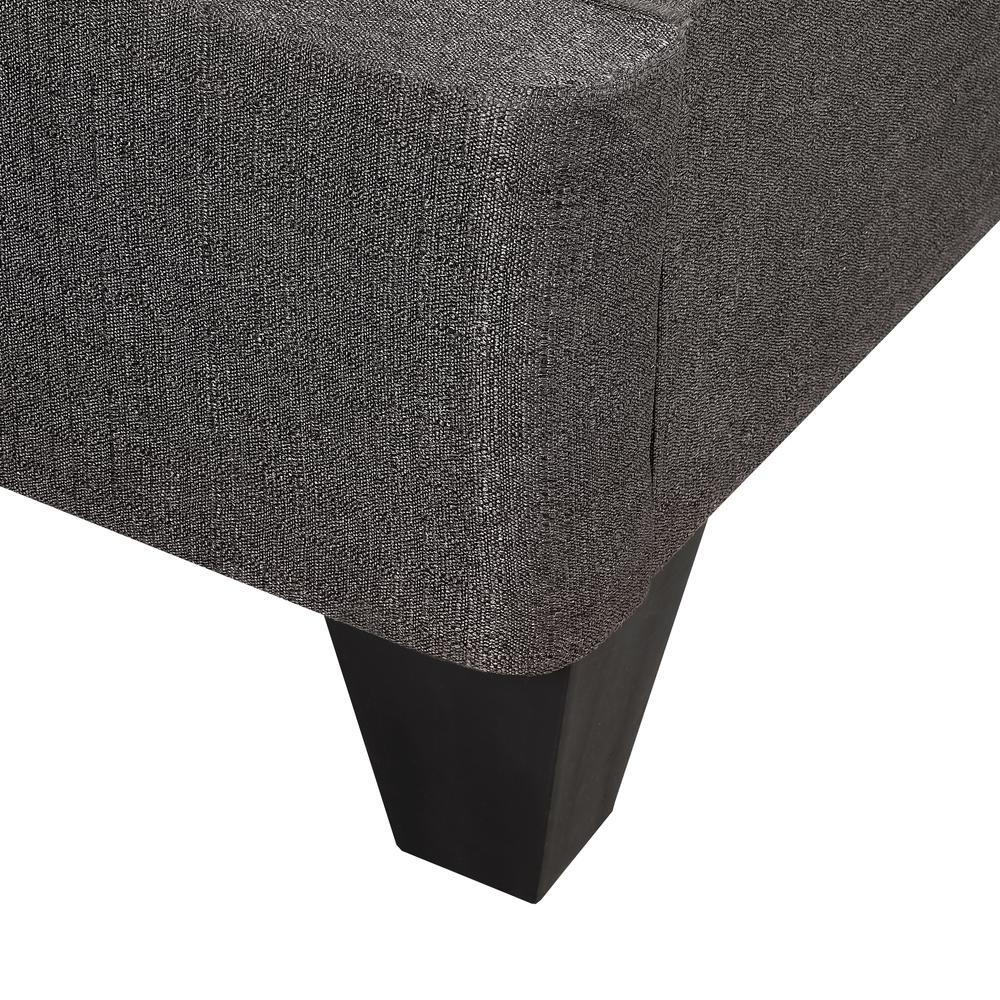 Sonic Grey 14 in. Platform Mattress Foundation, King. Picture 5