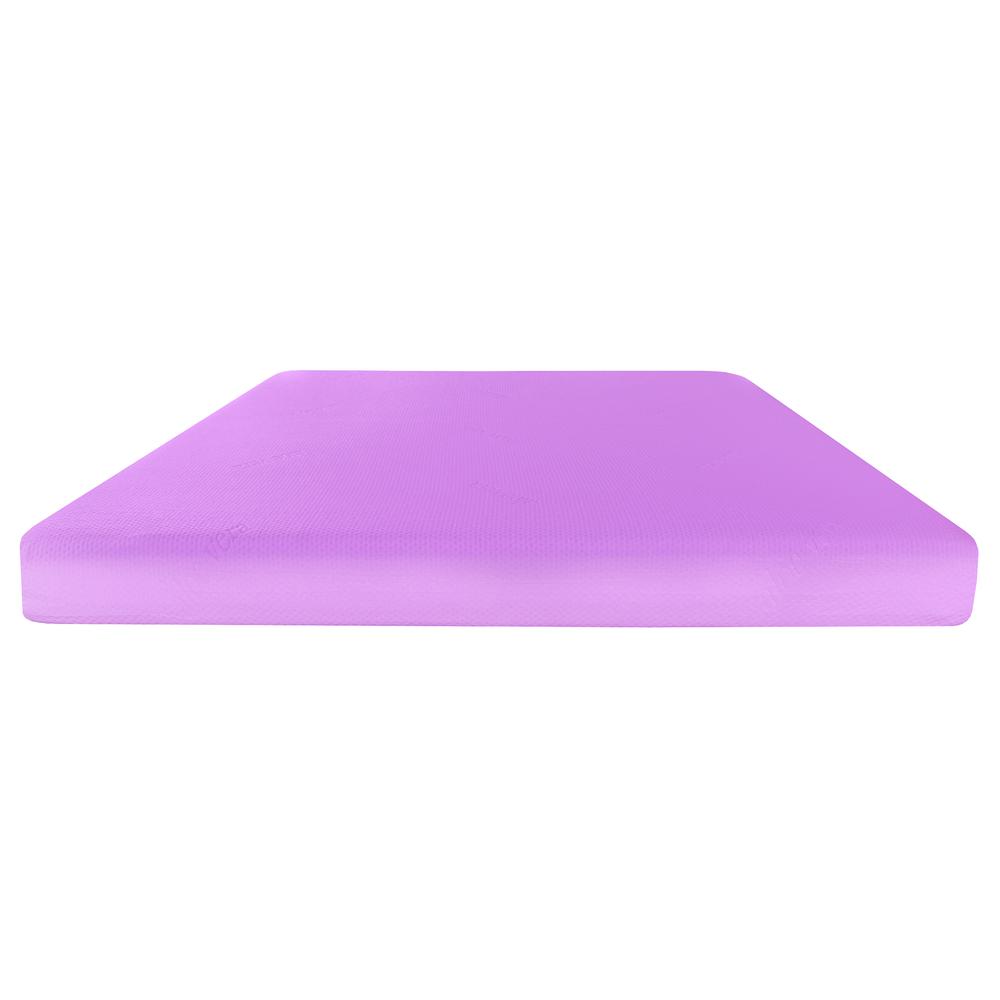 Tifa Pink 6 in. Firm Gel Memory Foam Bed in a Box Mattress,Full. Picture 1