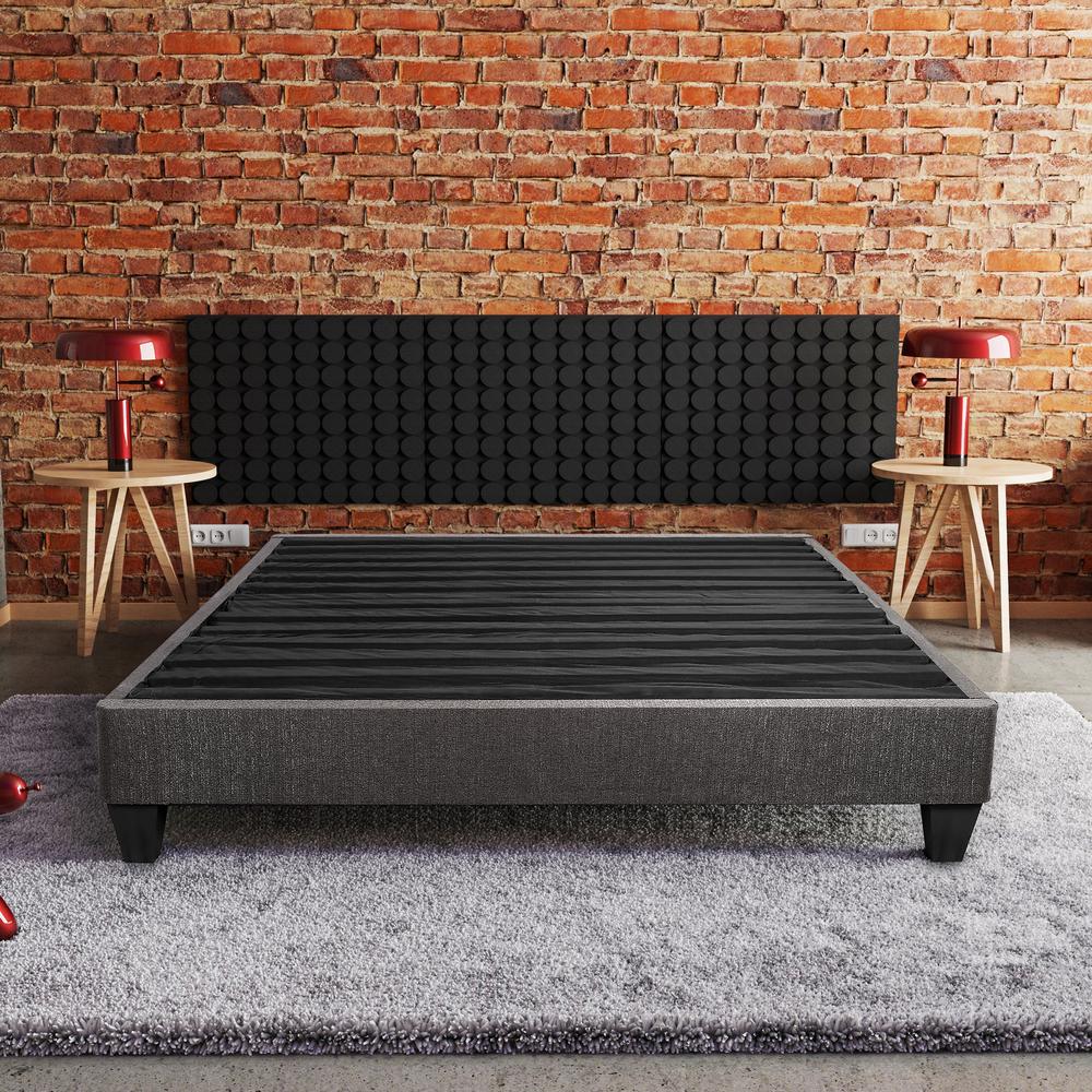 Sonic Grey 14 in. Platform Mattress Foundation, King. Picture 7