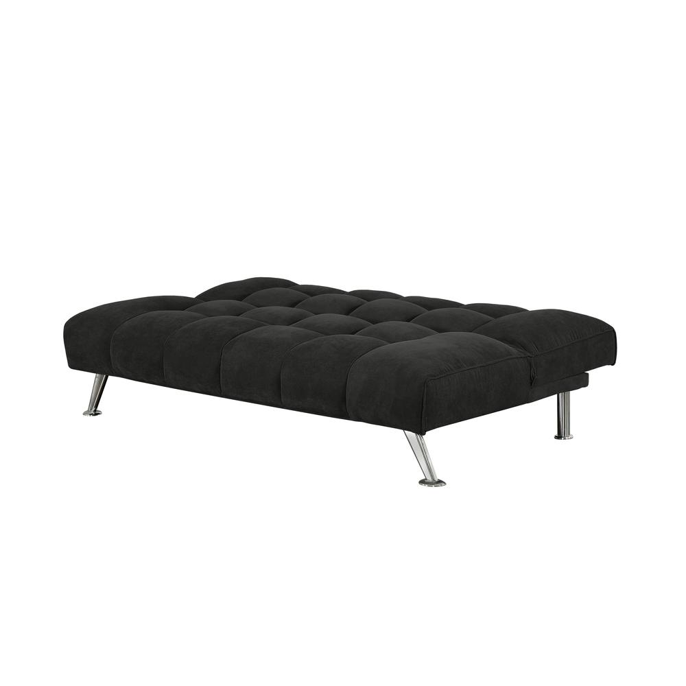 Humphrey 75 in. Black Klik Klak Sleeper Sofa Bed. Picture 4