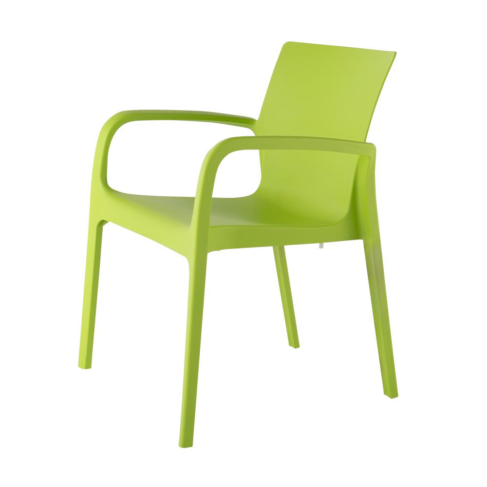 Lagoon Alissa Resin Stackable Dining Armchair Set of 2. Picture 2