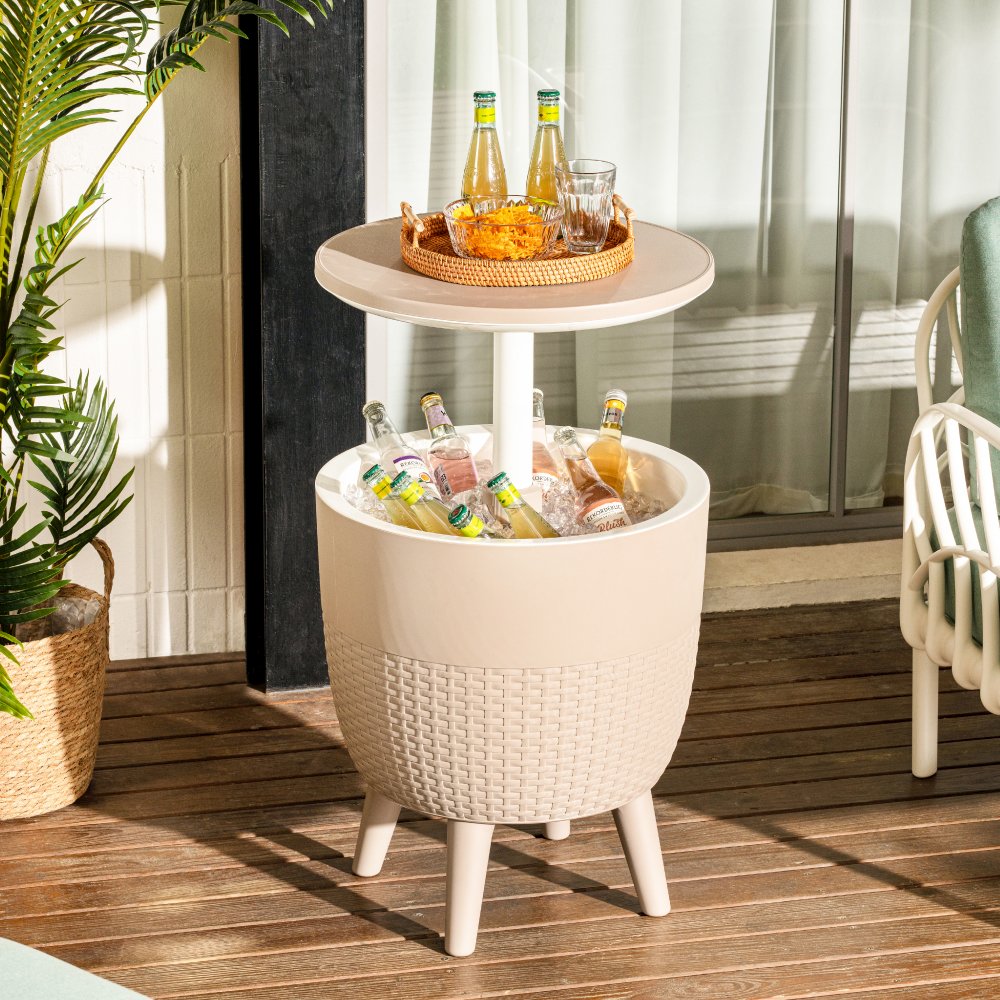 Lagoon Cancun 2-In-1 Side Table and Cooler. Picture 2