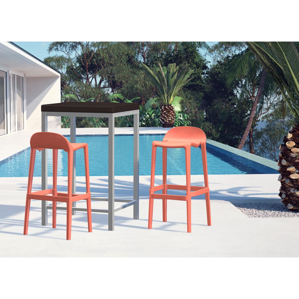 Lagoon Joyous Resin Barstool Set of 2. Picture 4