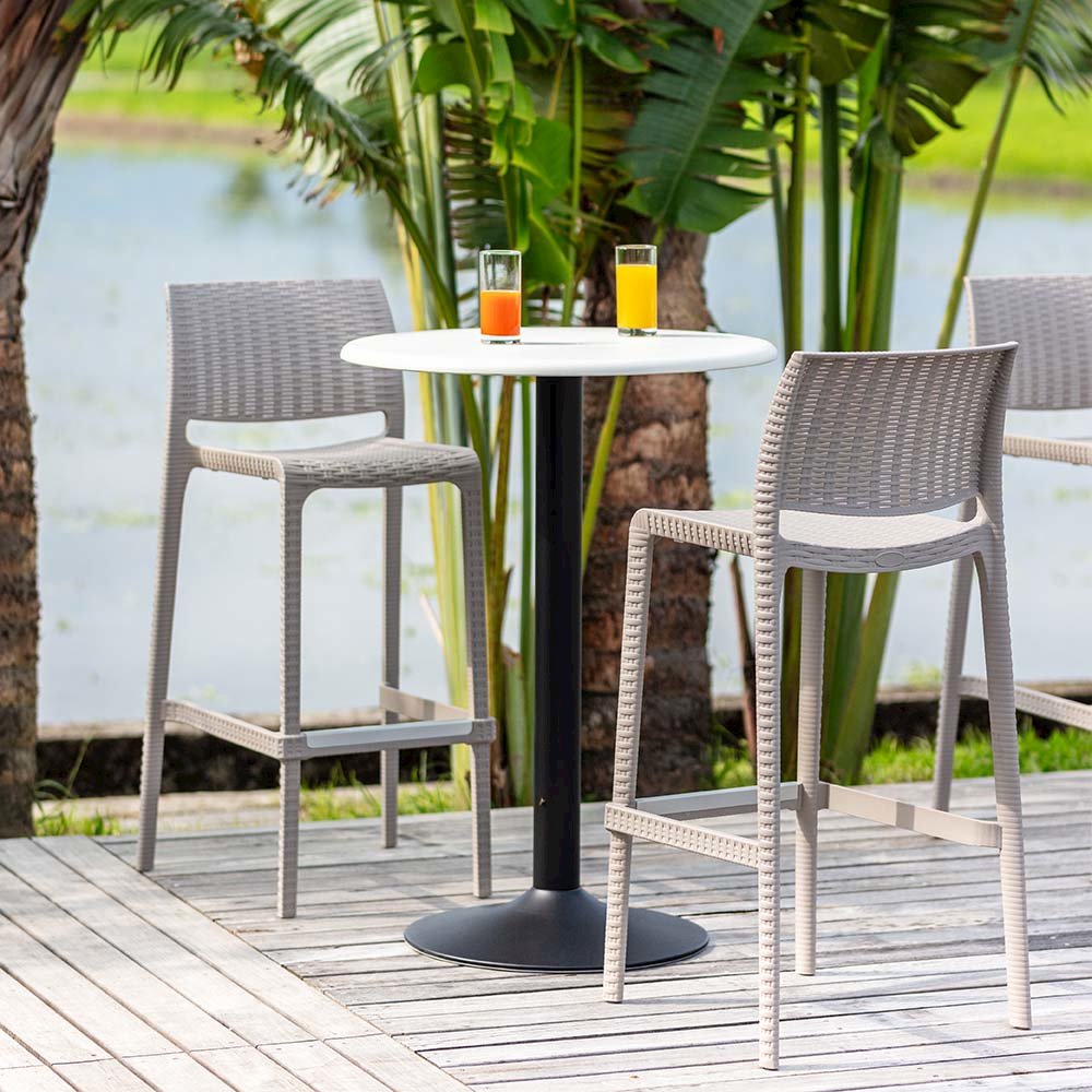 Rue Resin Stackable Bar Stool Set of 2. Picture 2