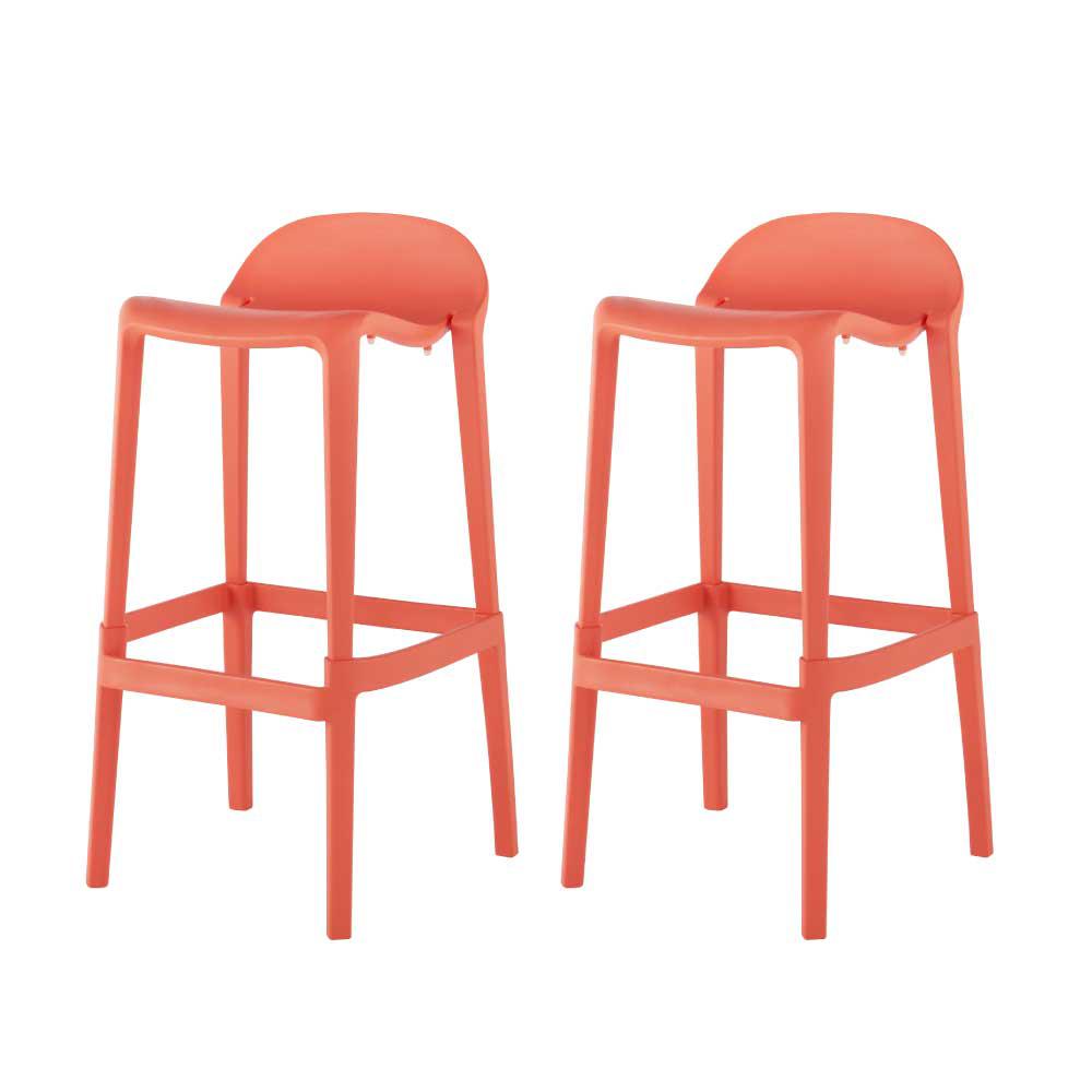Lagoon Joyous Resin Barstool Set of 2. Picture 1