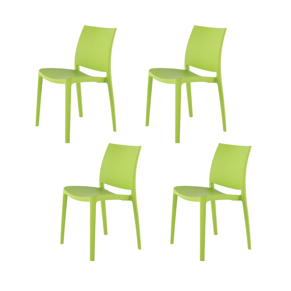 Lagoon Sensilla Stackable Dining Chairs Set of 4. Picture 1