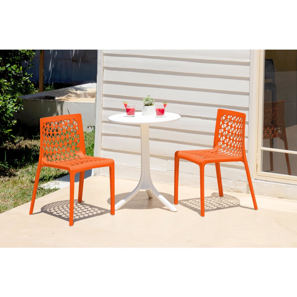 Lagoon Milan Stackable Dining Chair Set of 2. Picture 2