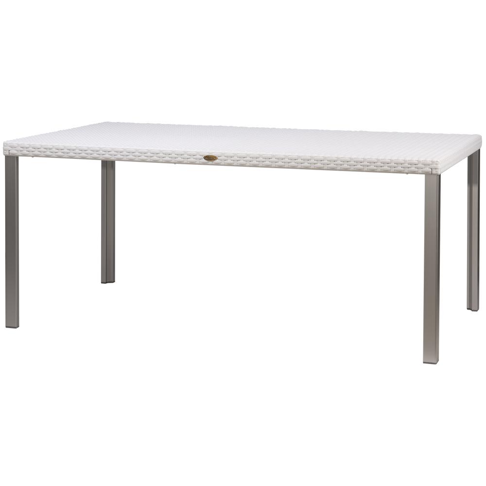 Lagoon Oslo Family Rattan Dining Table with Aluminum Legs. Picture 1