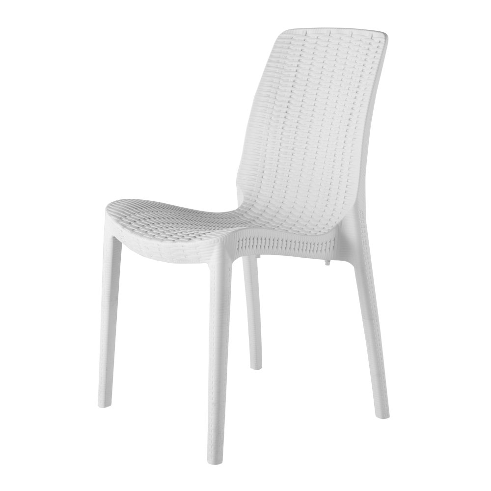 Lagoon Rue Resin Stackable Dining Chairs Set of 4. Picture 5